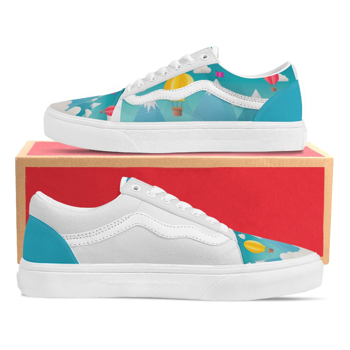 Pure Nature Project Mongolfiera Mens Low Top Sneakers