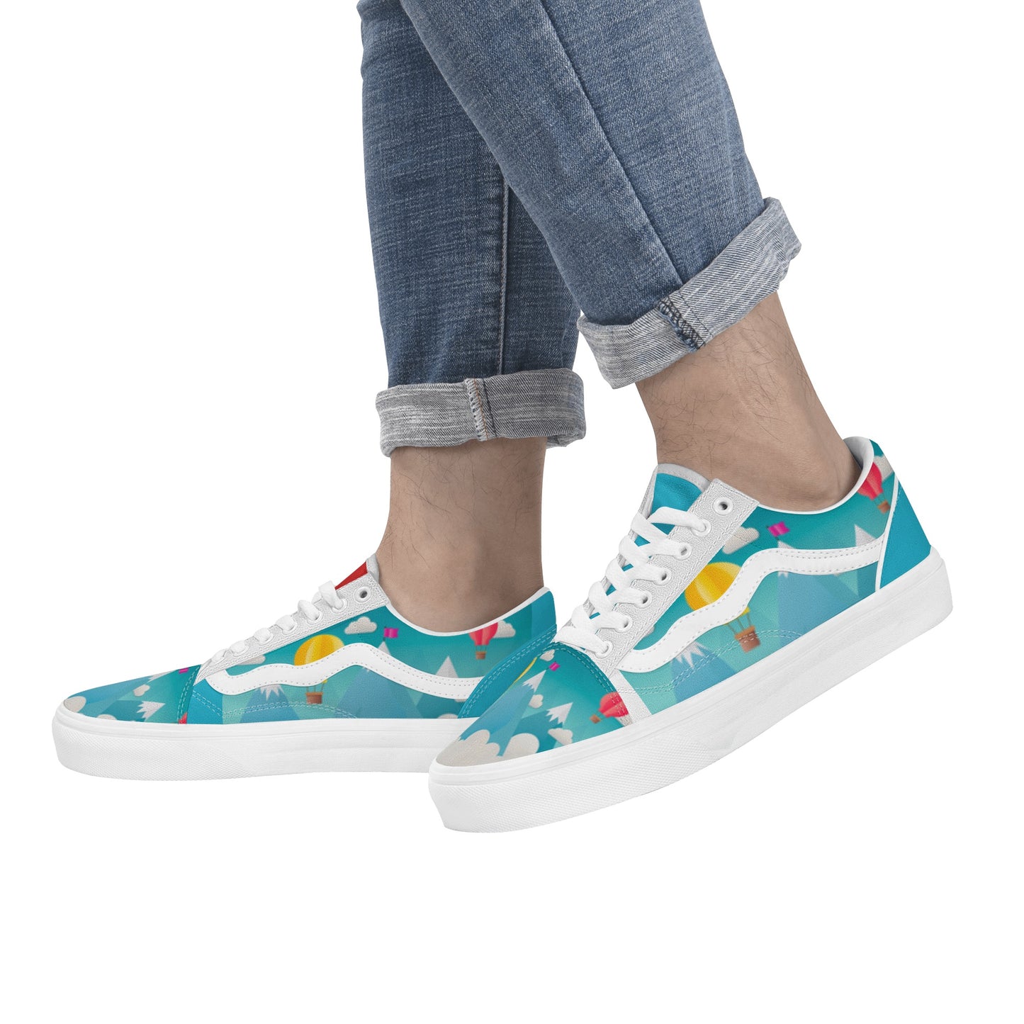 Pure Nature Project Mongolfiera Mens Low Top Sneakers
