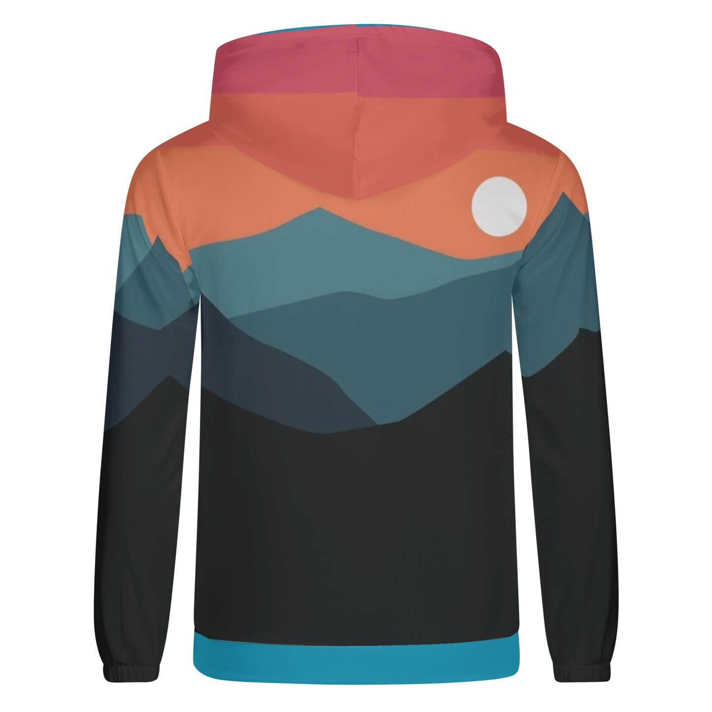 Pure Nature Project Mont Blanc lightweight All Over Printing Hoodie Sweatshirt -Contact us for delivery times-