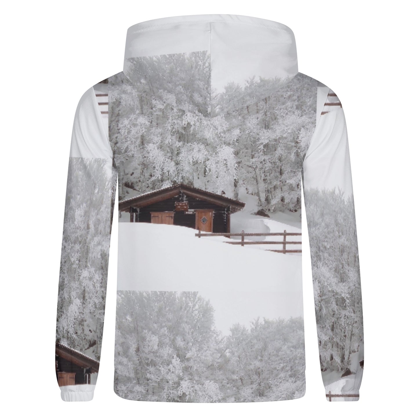 Pure Nature Project Monte Capraro Mens Lightweight All Over Printing Hoodie Sweatshirt