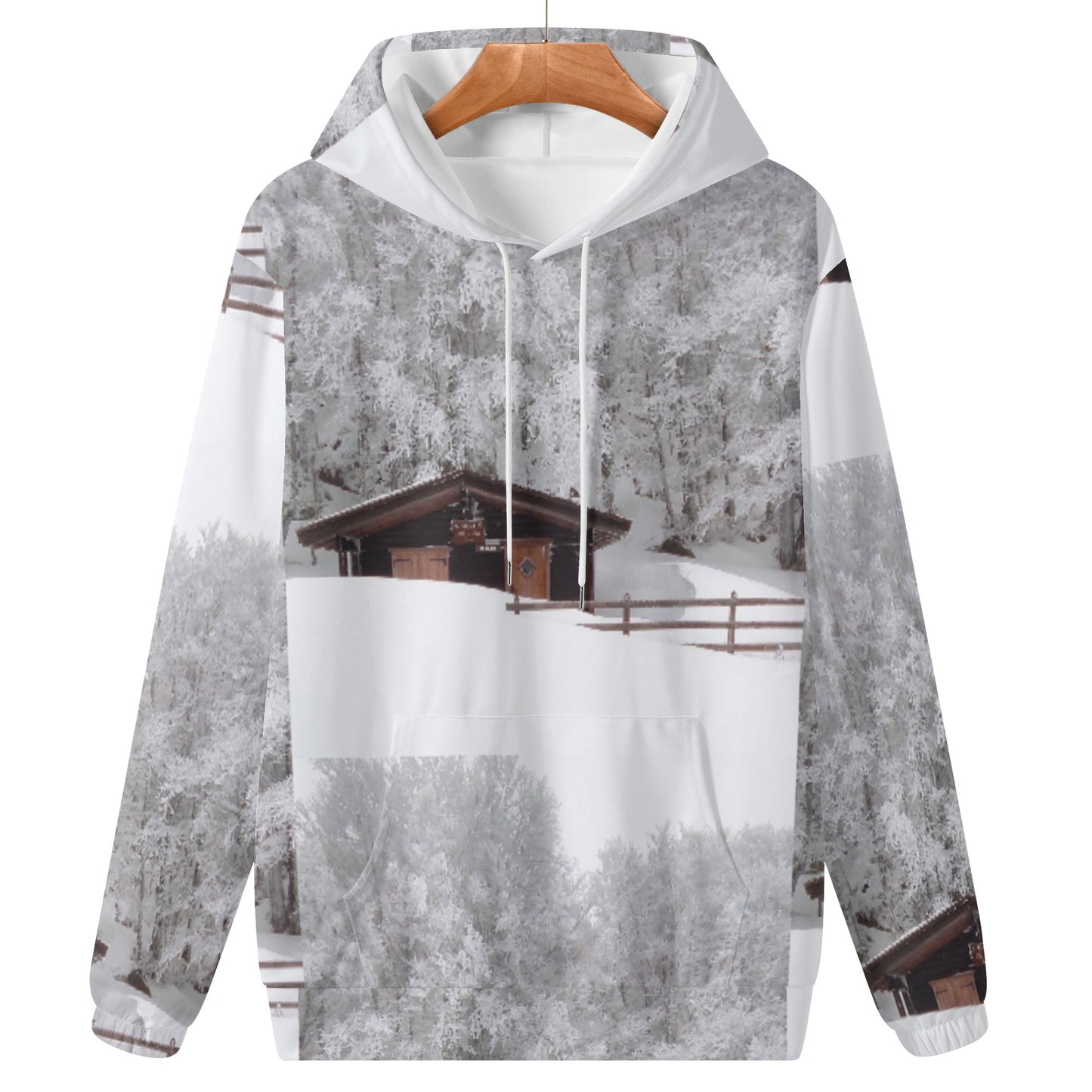 Pure Nature Project Monte Capraro Mens Lightweight All Over Printing Hoodie Sweatshirt