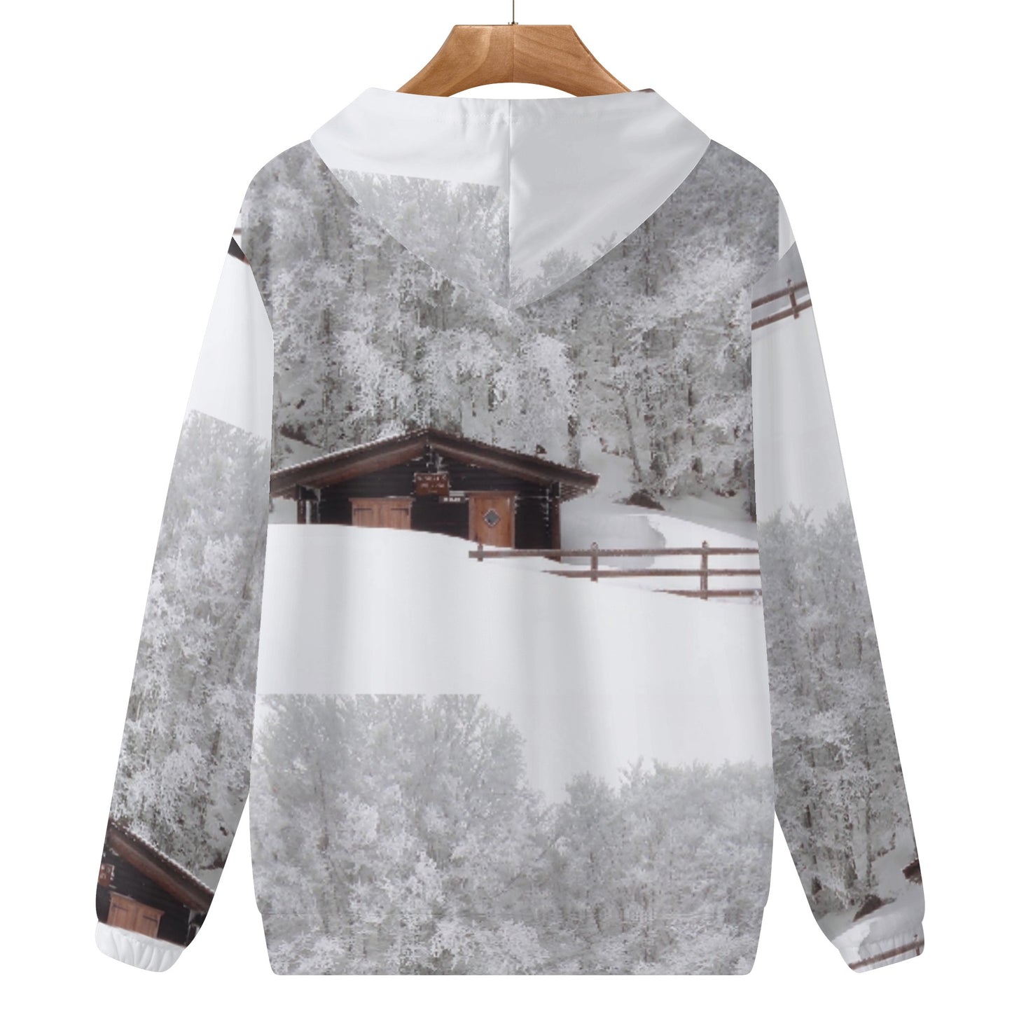 Pure Nature Project Monte Capraro Mens Lightweight All Over Printing Hoodie Sweatshirt