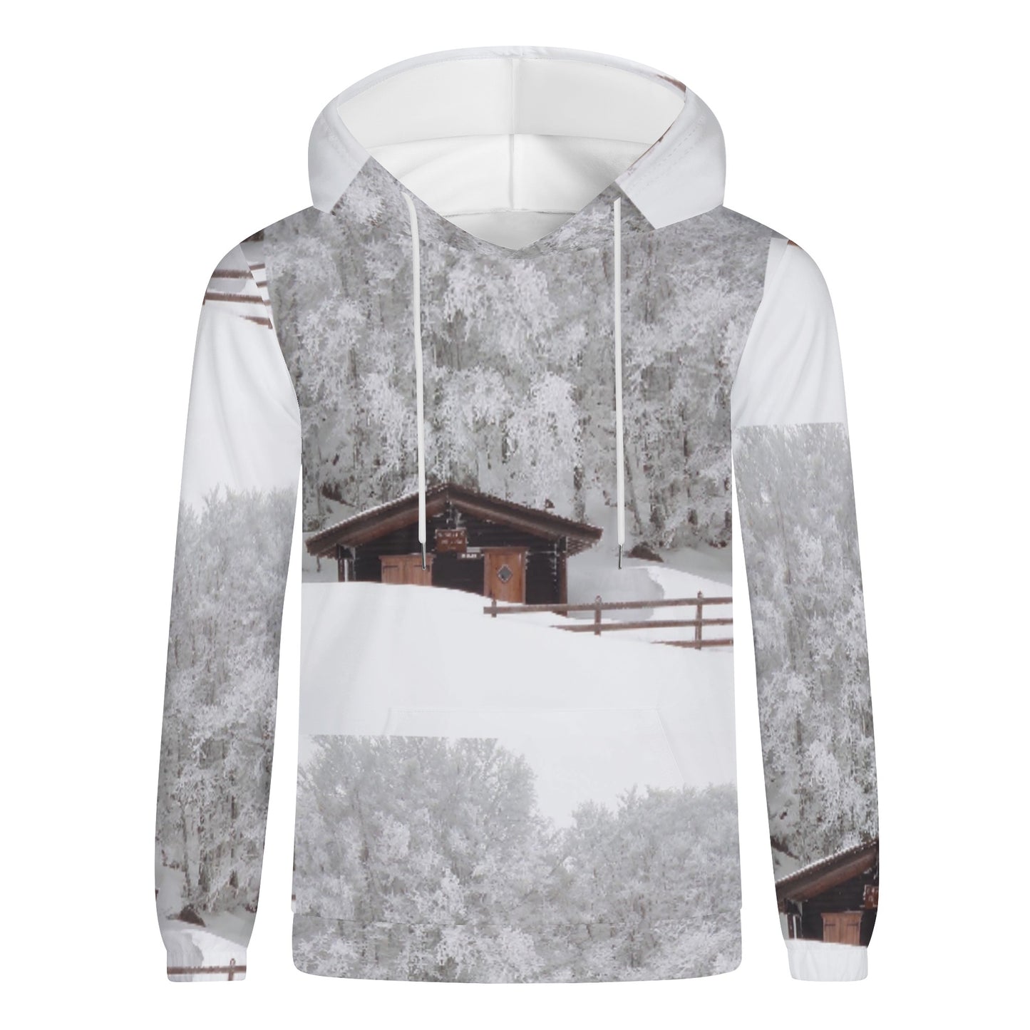 Pure Nature Project Monte Capraro Mens Lightweight All Over Printing Hoodie Sweatshirt
