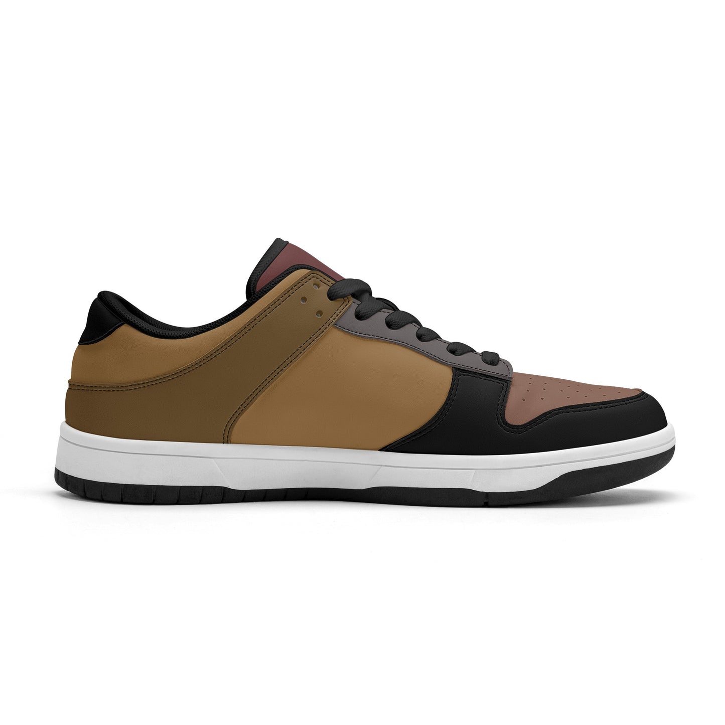 Pure Nature Project autumn leaves Mens Dunk Stylish Low Top Leather Sneakers