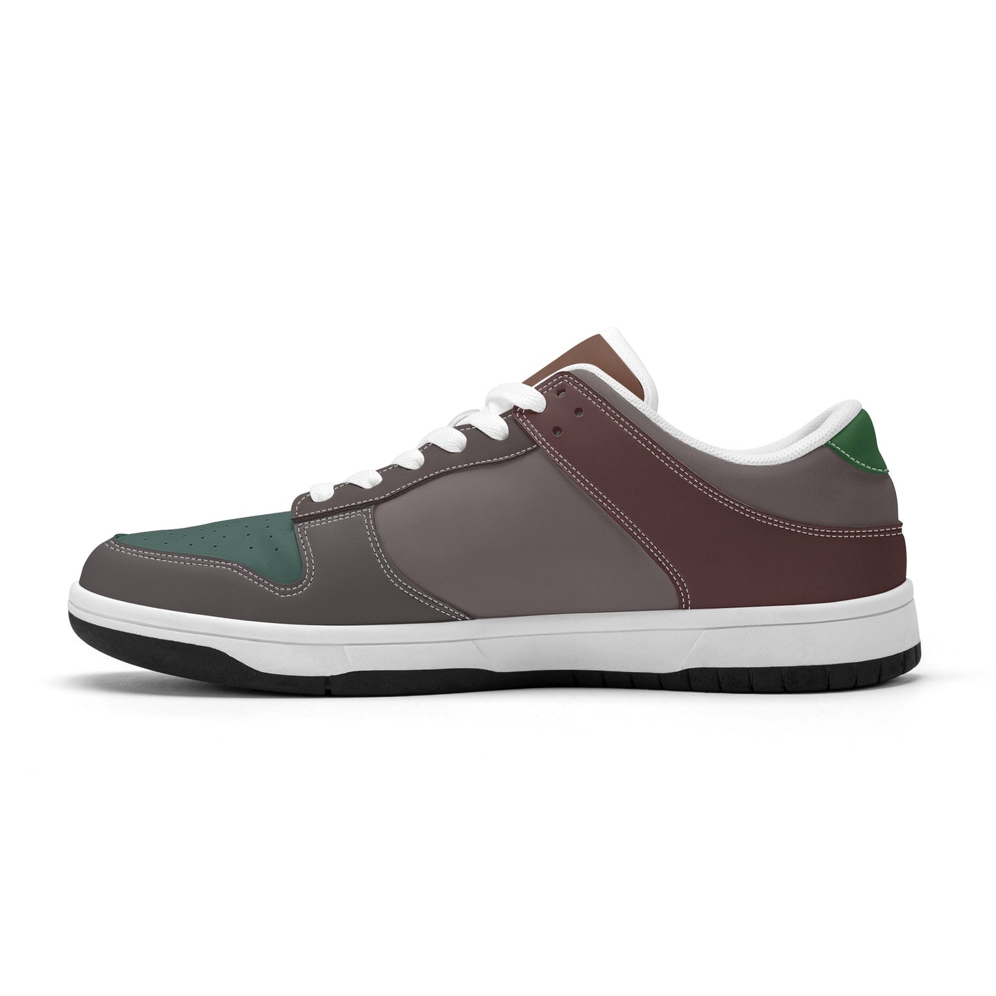 Pure Nature Project autumn leaves Mens Dunk Stylish Low Top Leather Sneakers