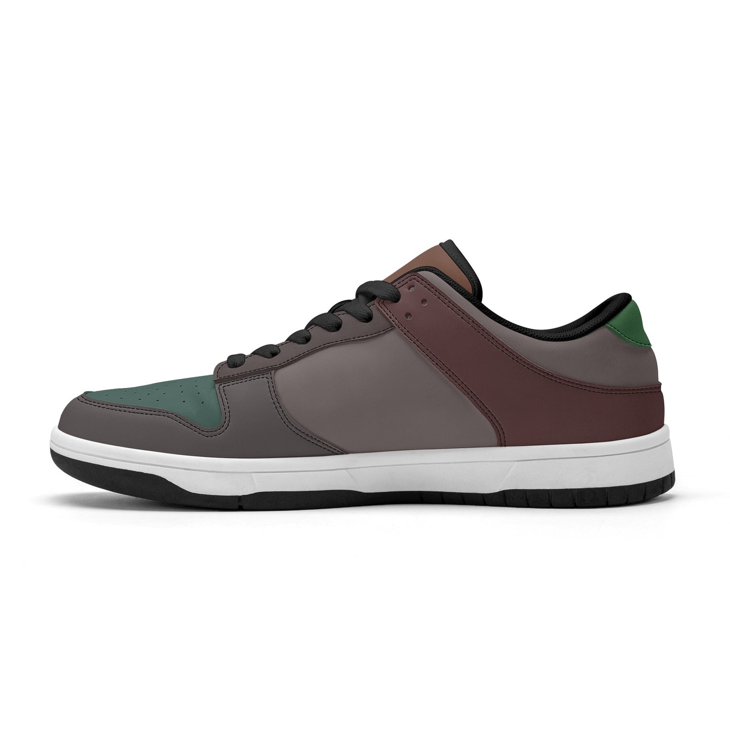 Pure Nature Project autumn leaves Mens Dunk Stylish Low Top Leather Sneakers