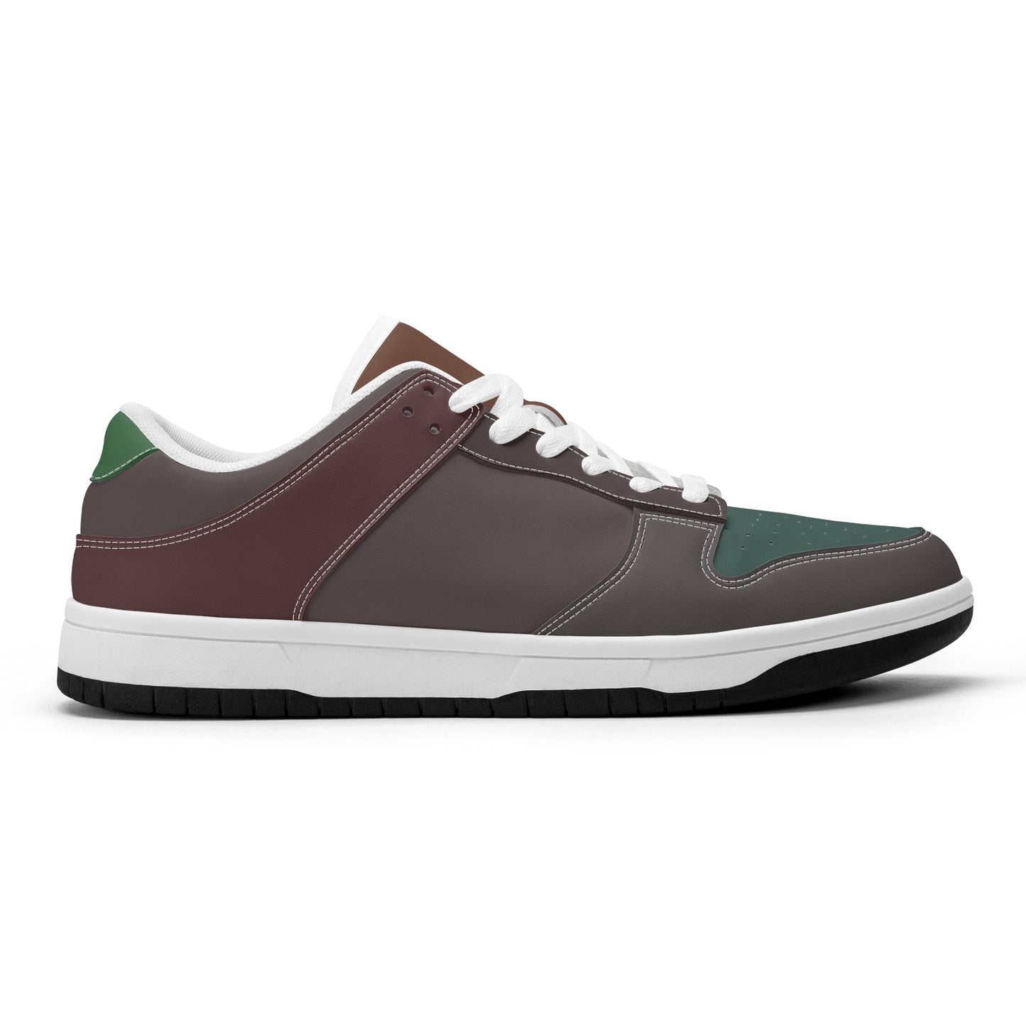 Pure Nature Project autumn leaves Mens Dunk Stylish Low Top Leather Sneakers