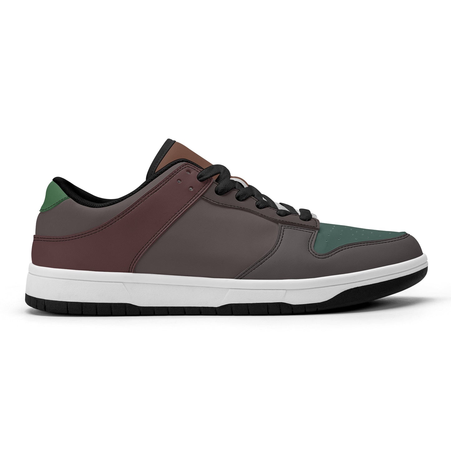 Pure Nature Project autumn leaves Mens Dunk Stylish Low Top Leather Sneakers