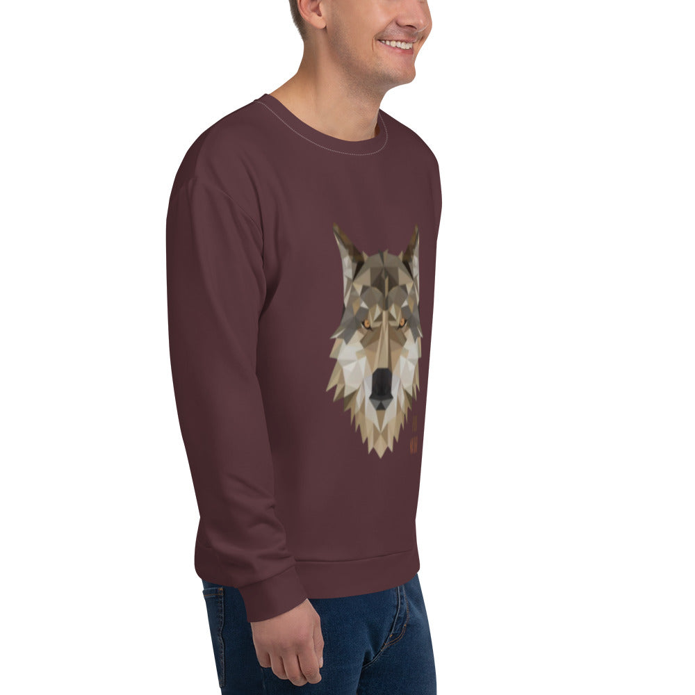 YAK Felpa lupo unisex