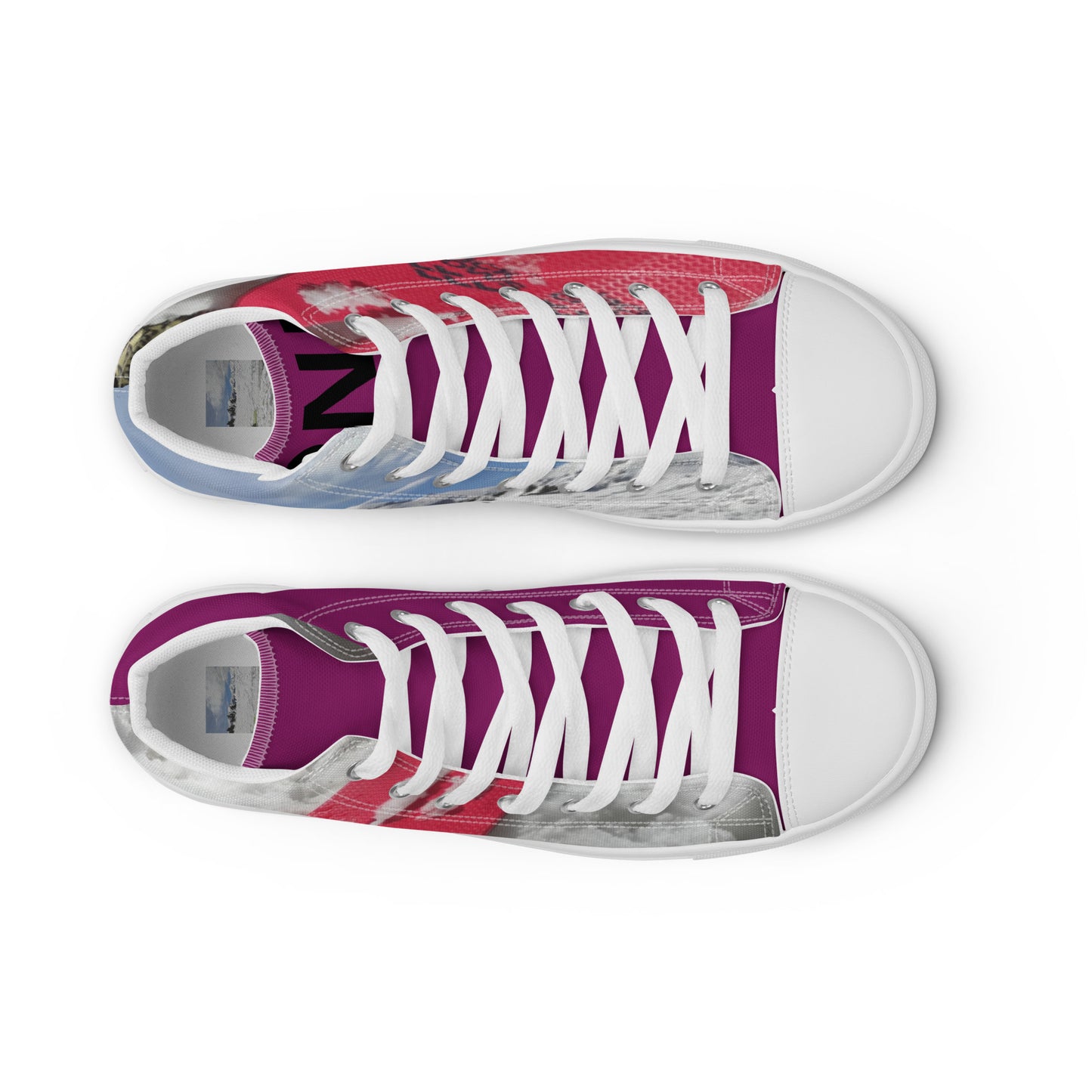 Pure Nature Project black crows Sneakers alte in tela da uomo