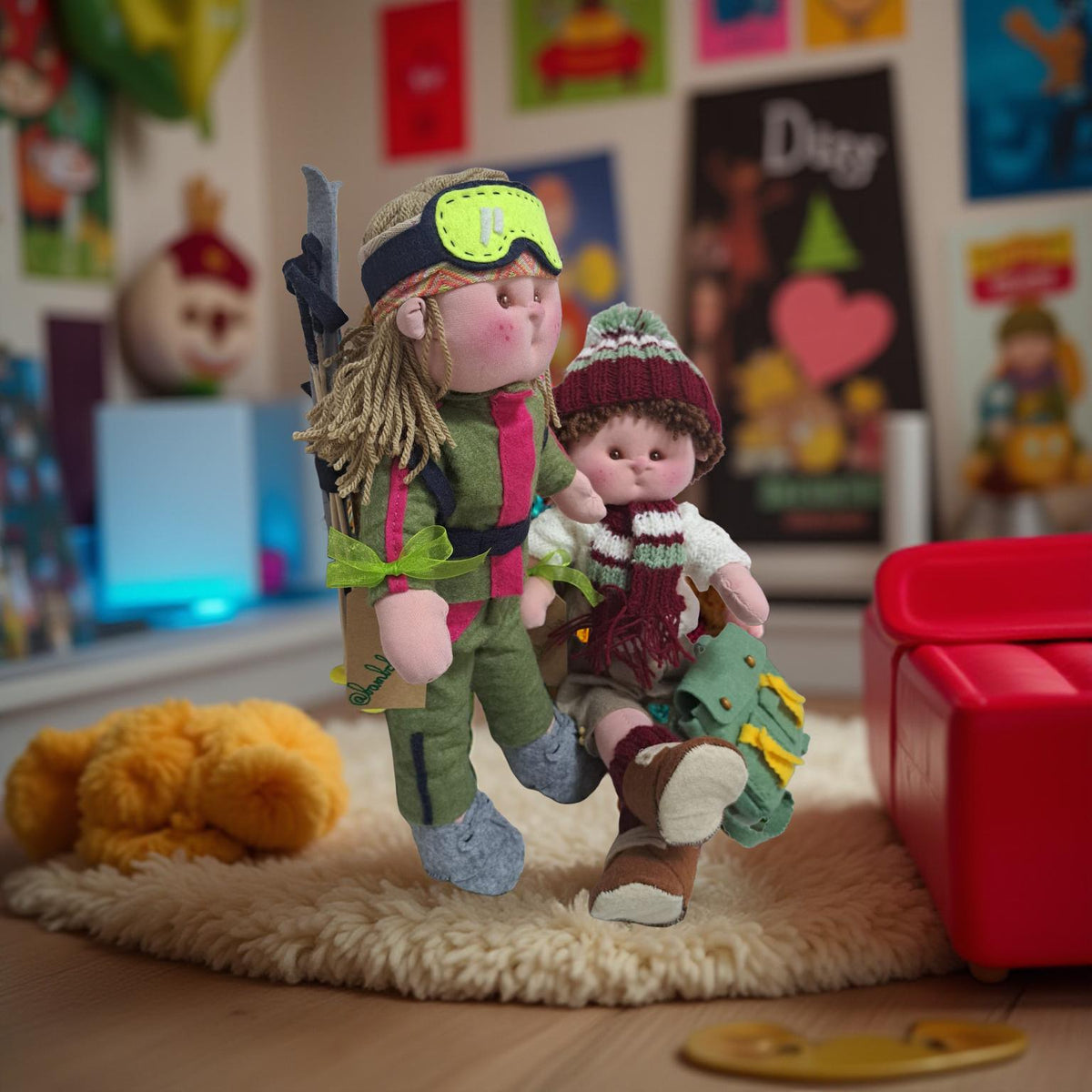 handmade Italy mountain lovely dolls