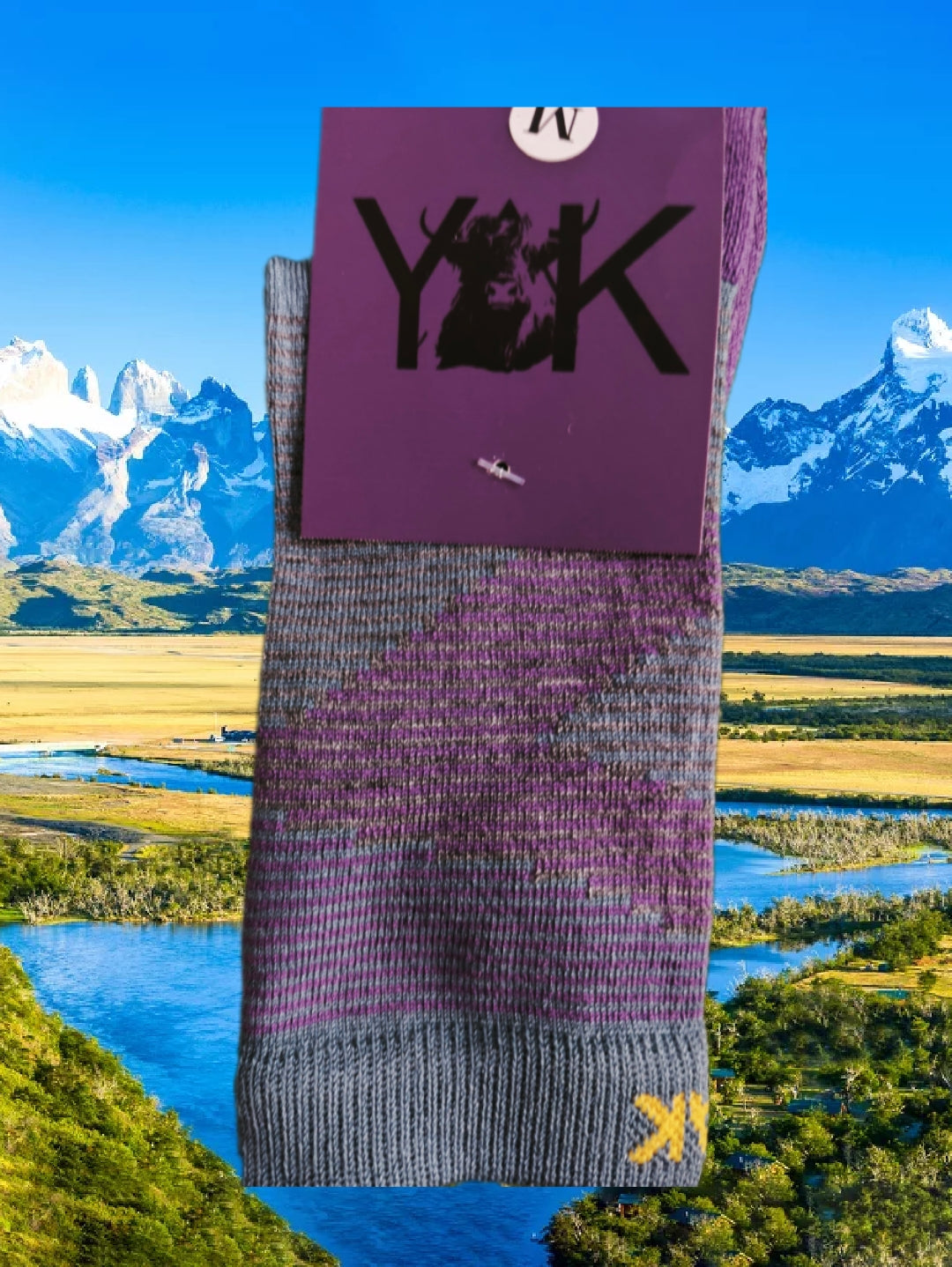 Socks YAK altezza crew Mountain, mtb, life style