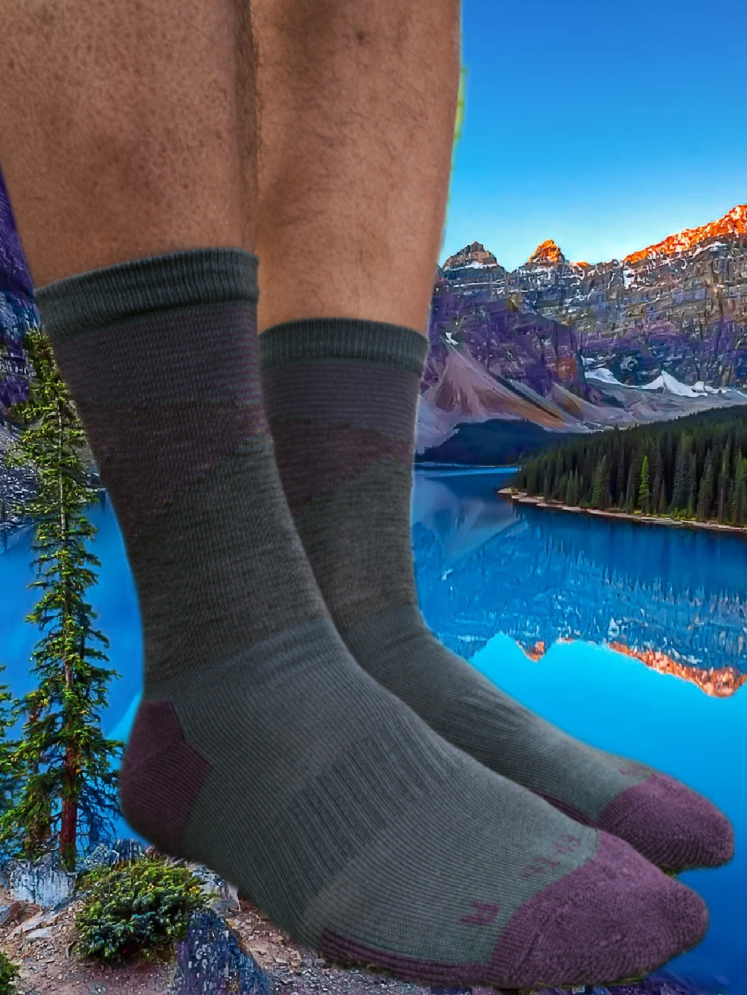 Socks YAK altezza crew Mountain, mtb, life style