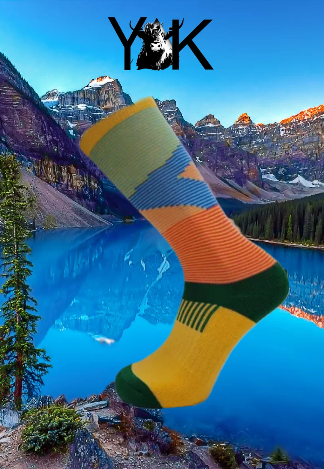 socks YAK Mountain trek & ski