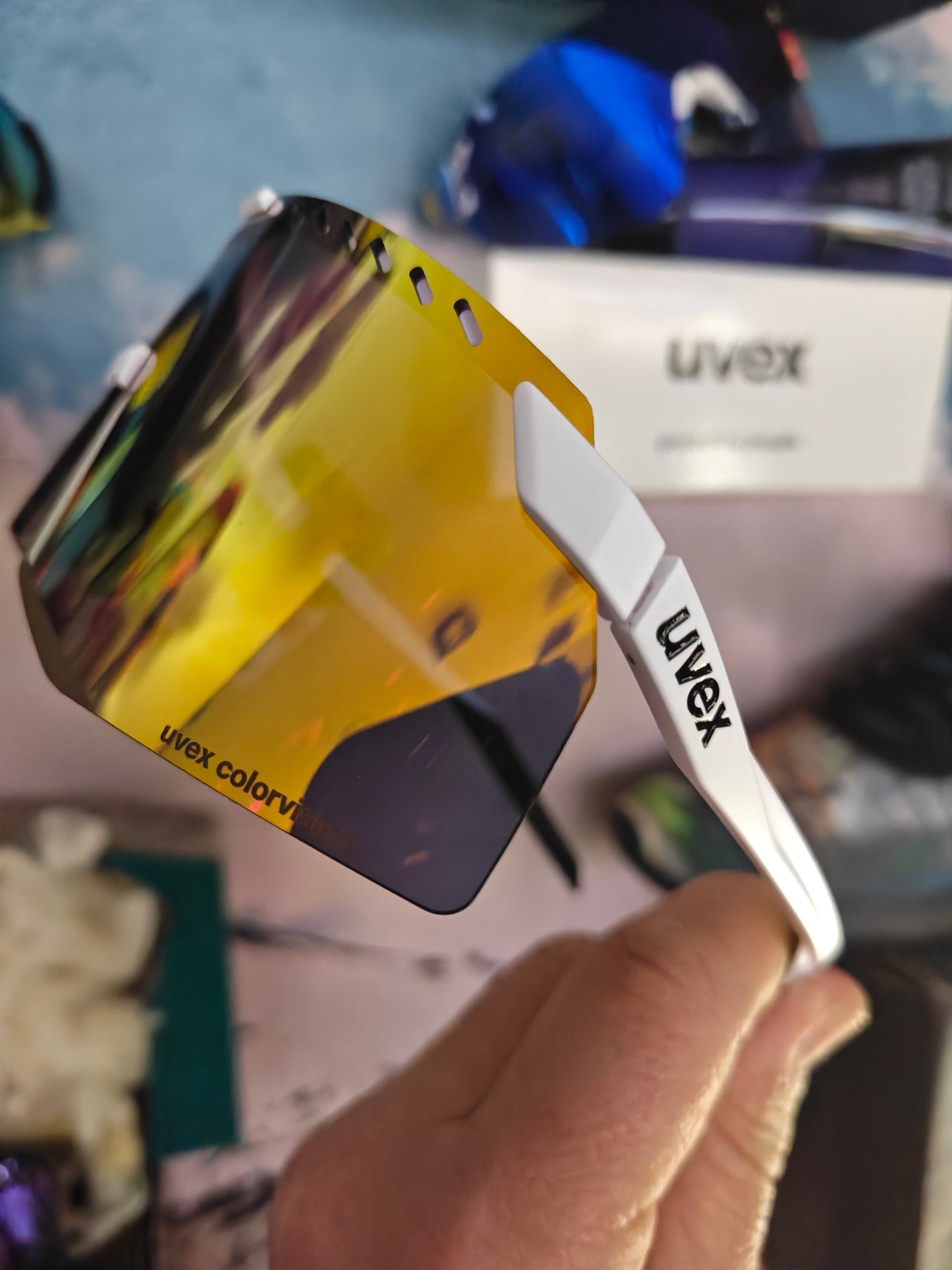 Uvex pace stage CV White matt