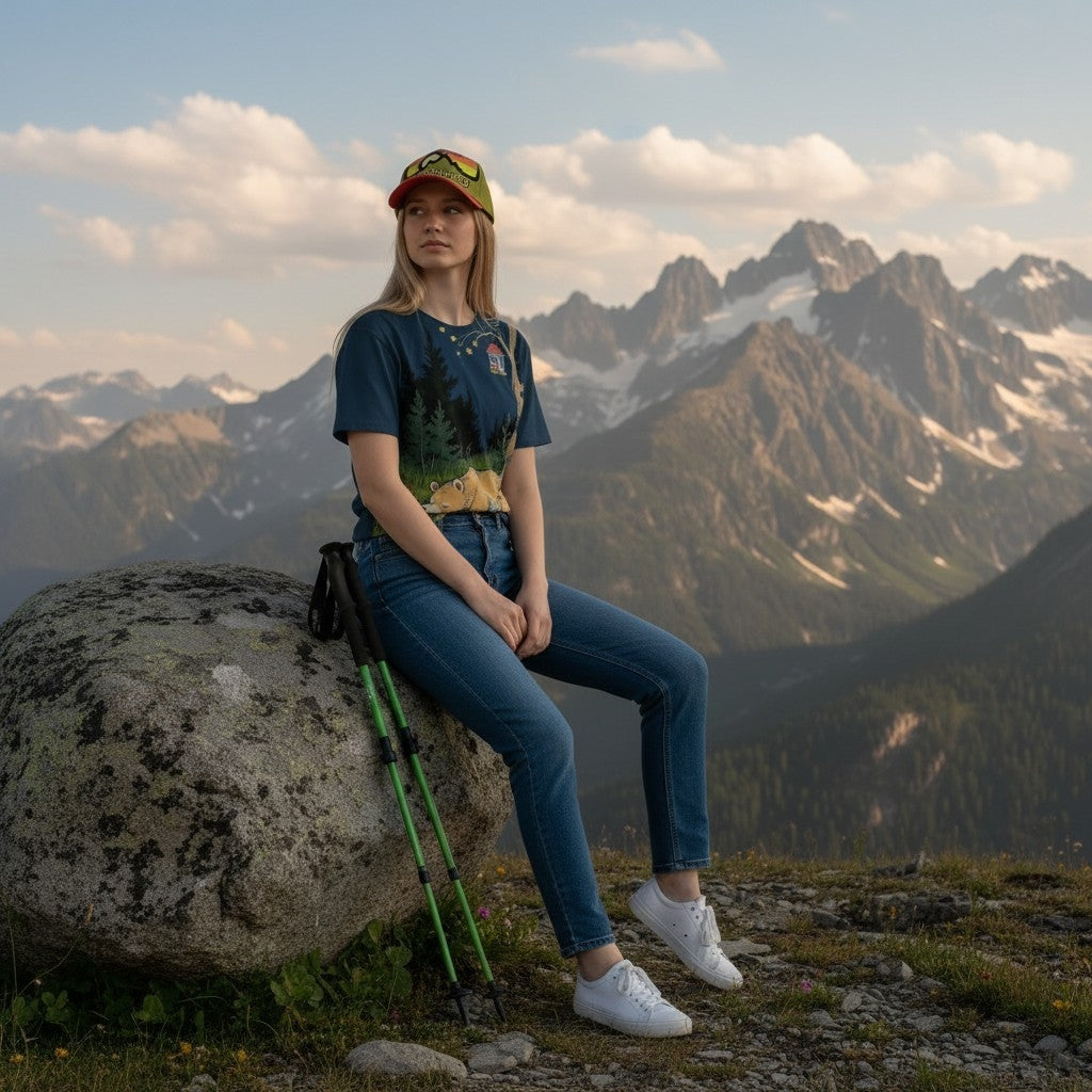 SHERPA orso 🐻 light shirt donna