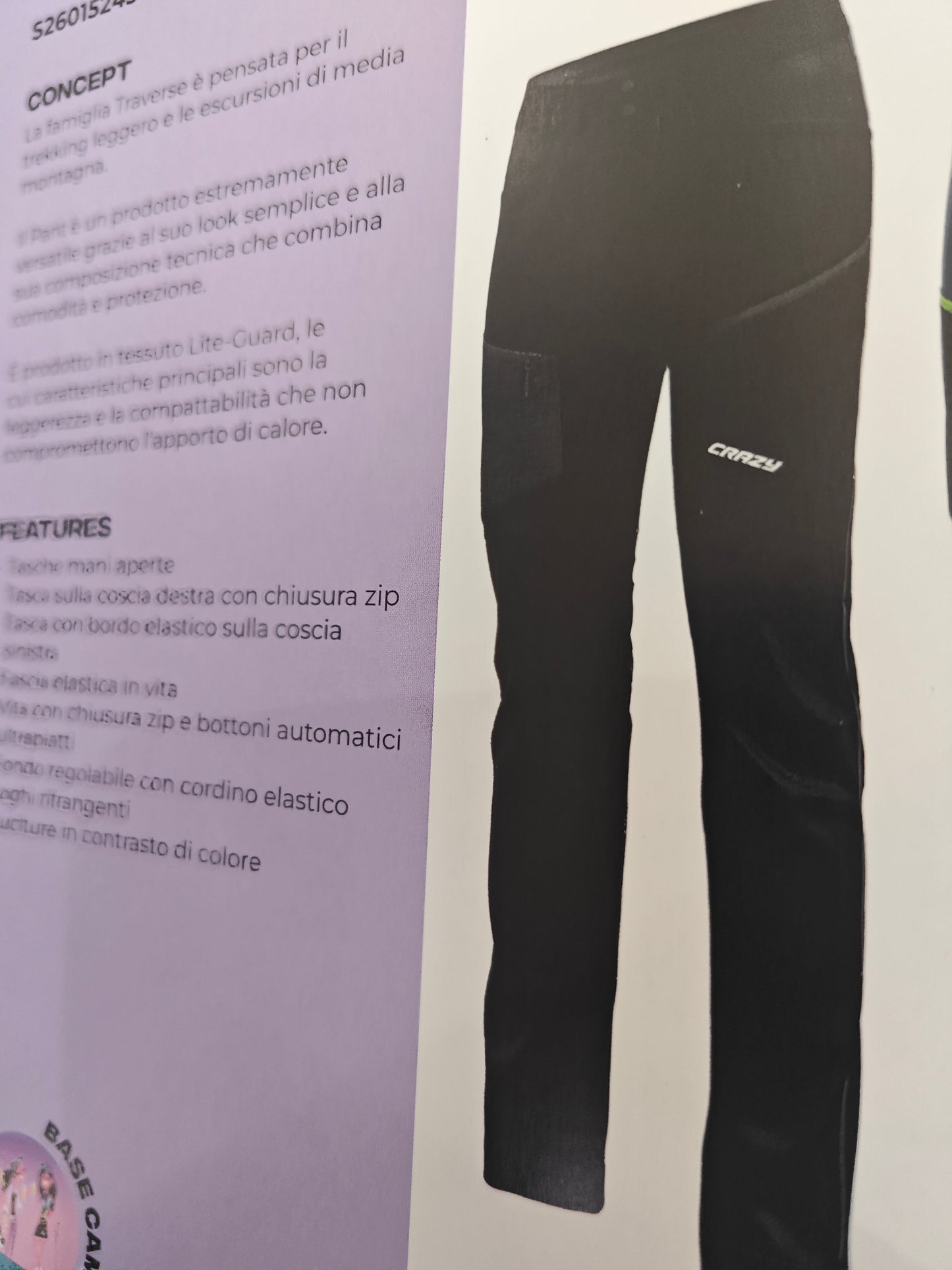 Crazy PANT TRAVERSE MAN