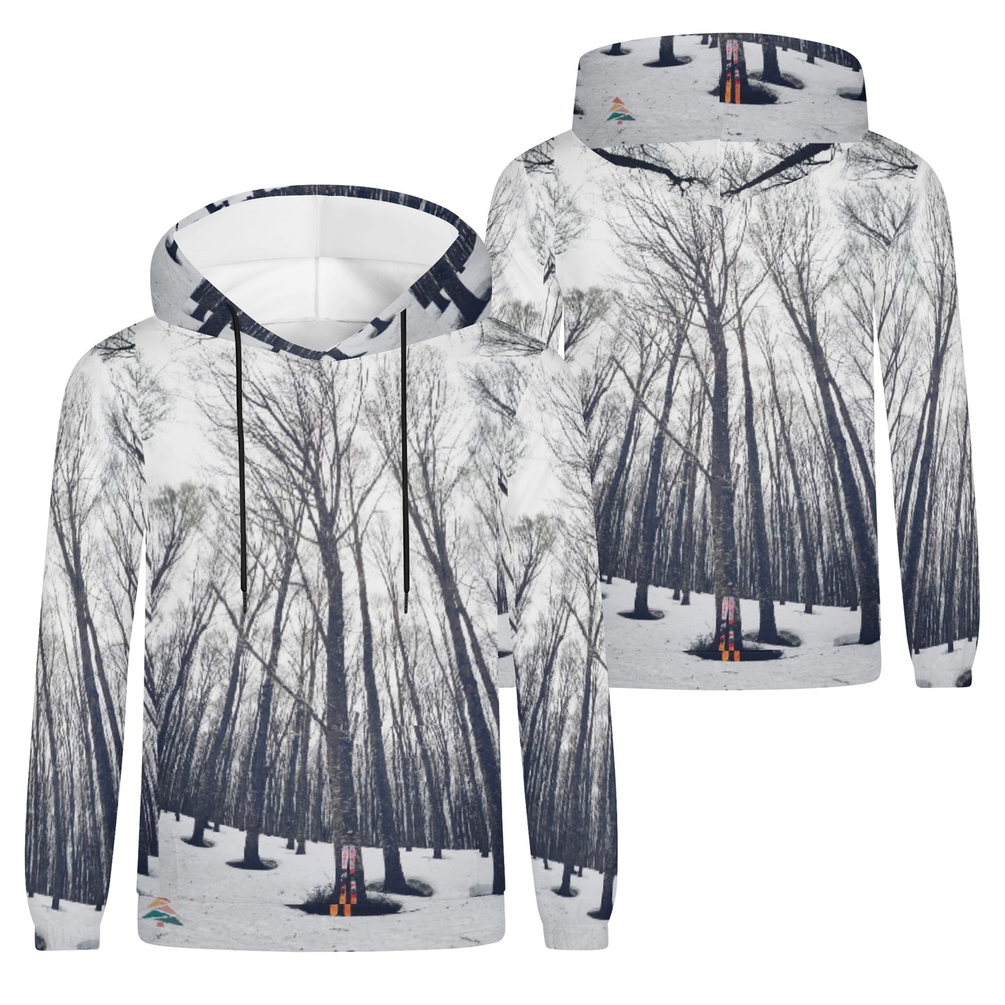 Pure Nature Project Bosco Maiella Mens Lightweight All Over Printing Hoodie Sweatshirt