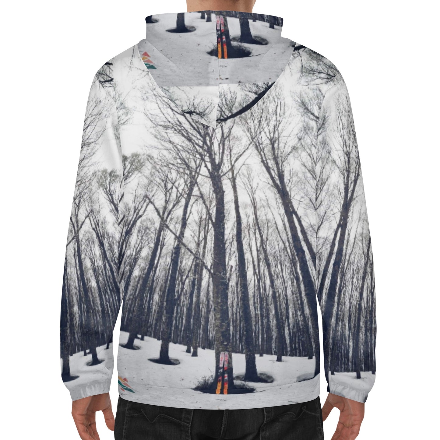 Pure Nature Project Bosco Maiella Mens Lightweight All Over Printing Hoodie Sweatshirt