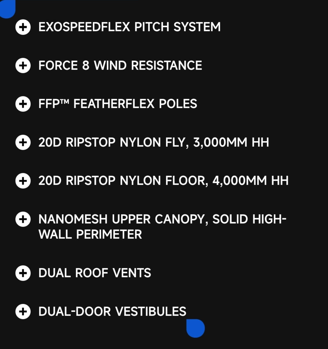 YAK Akgard Exo-Flex™ Backpacking Tent