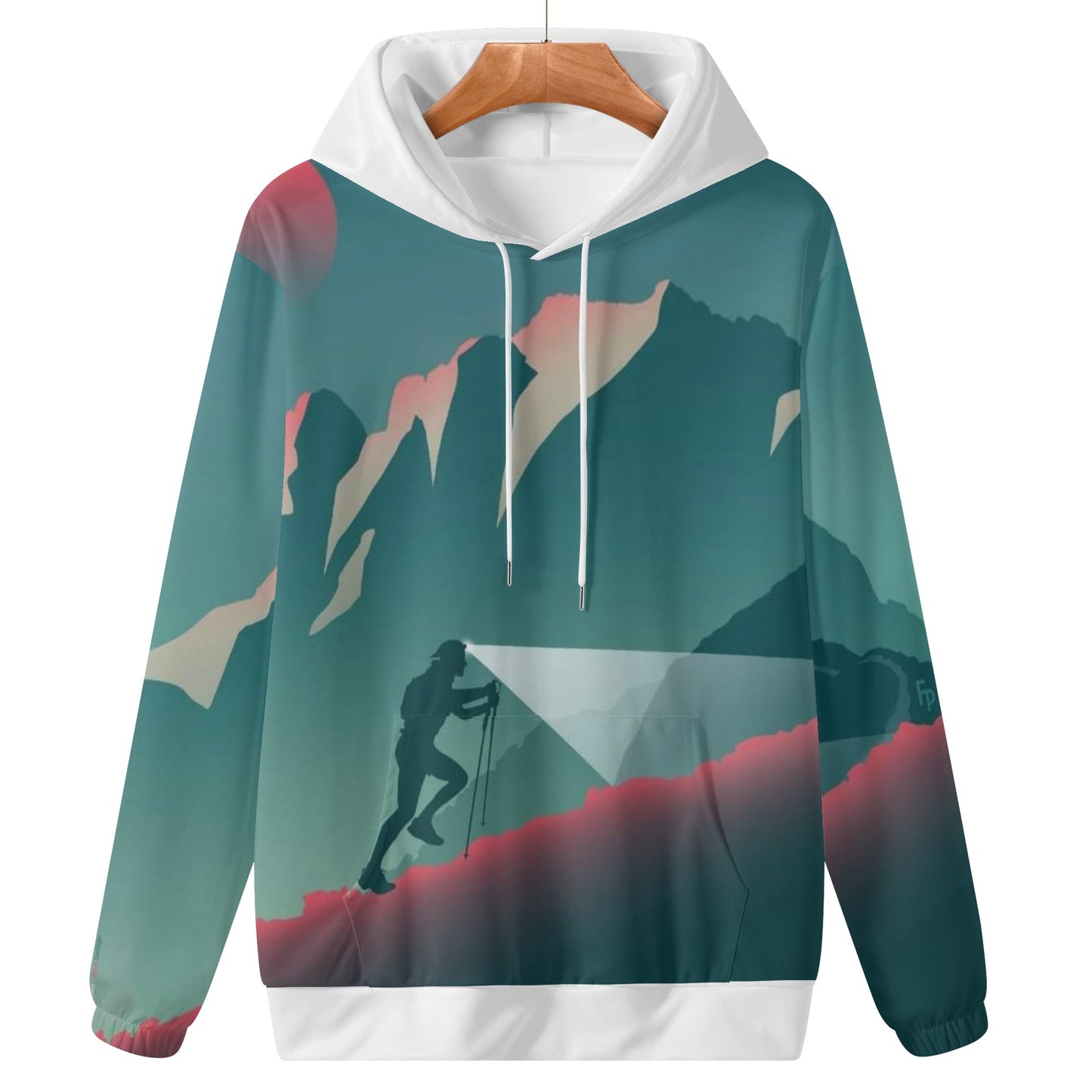 pure nature project Mens Lightweight All Over Printing Hoodie Sweatshirt