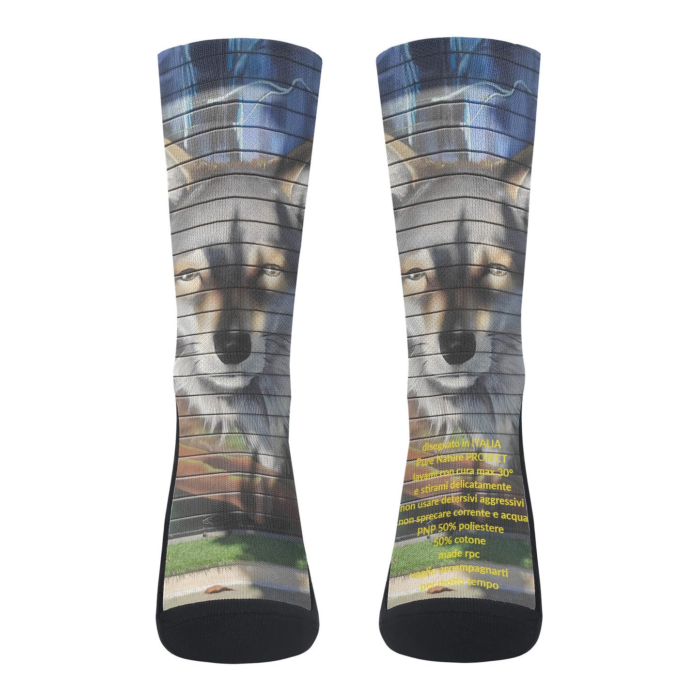 Pure Nature Project lupo Crew Socks