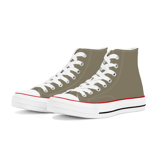 Pure Nature Project Mens Classic High Top Canvas Shoes