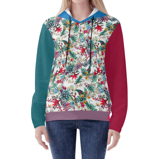 Pure Nature Project Dolomiti Womens Lightweight All Over Printing Hoodie Sweatshirt