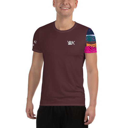 Yak cioccolato T-shirt sportiva  uomo