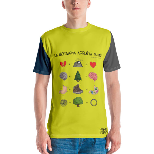 SHERPA mal di montagna T-shirt uomo