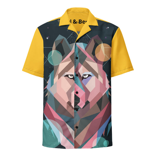 Pure Nature project Lupo Unisex button shirt