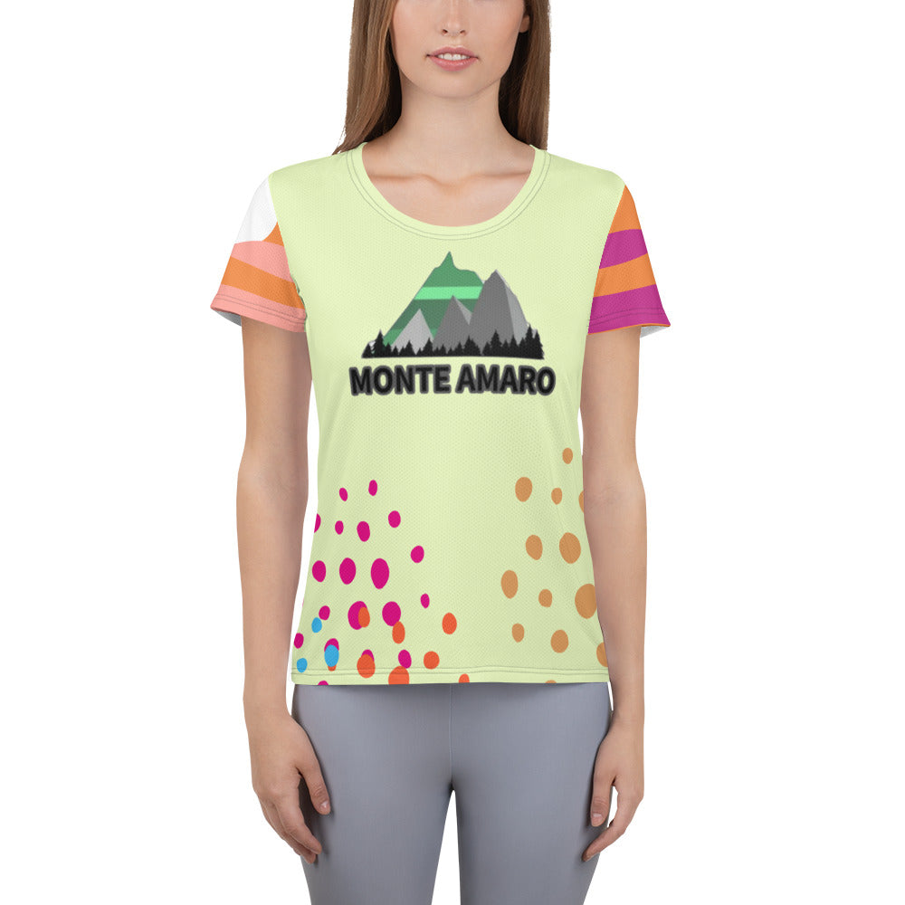 Pure nature project shirt Women's Athletic T-shirt Monte Amaro