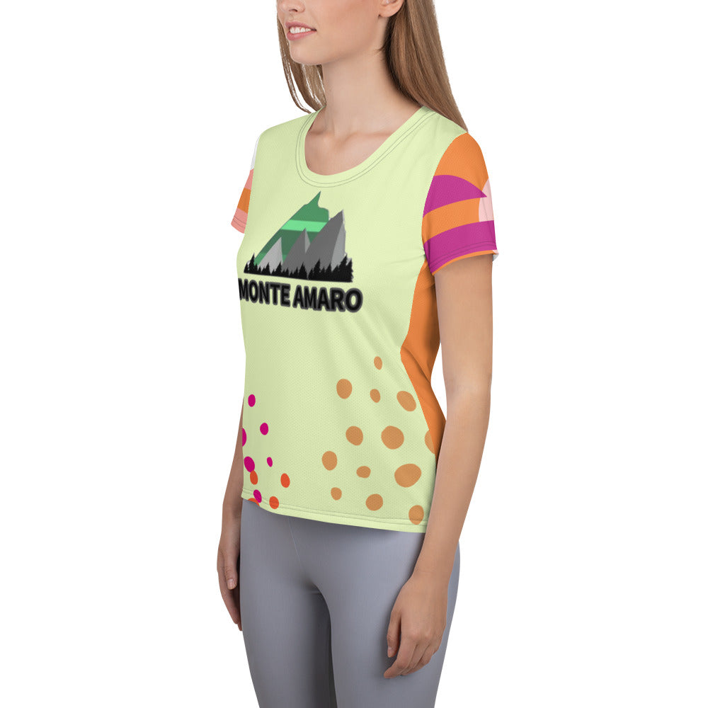 Pure nature project shirt Women's Athletic T-shirt Monte Amaro