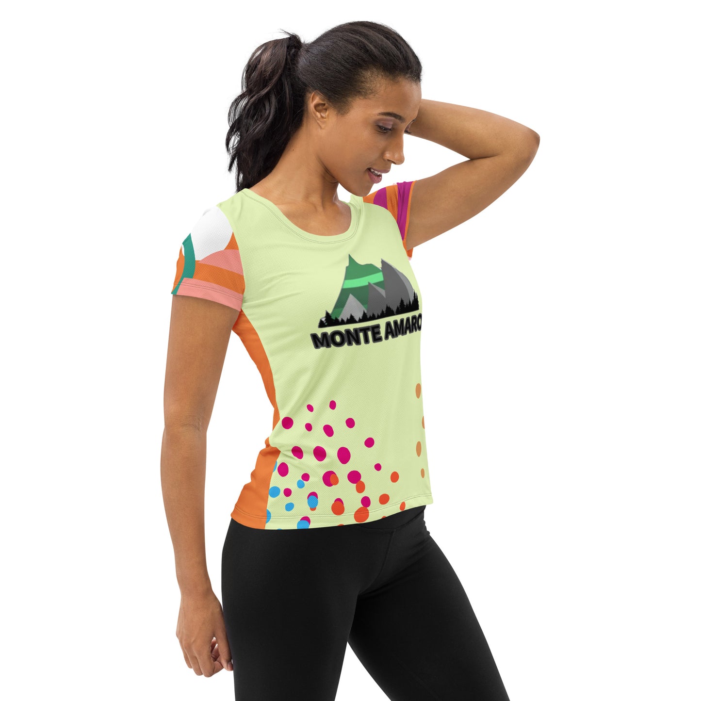 Pure nature project shirt Women's Athletic T-shirt Monte Amaro