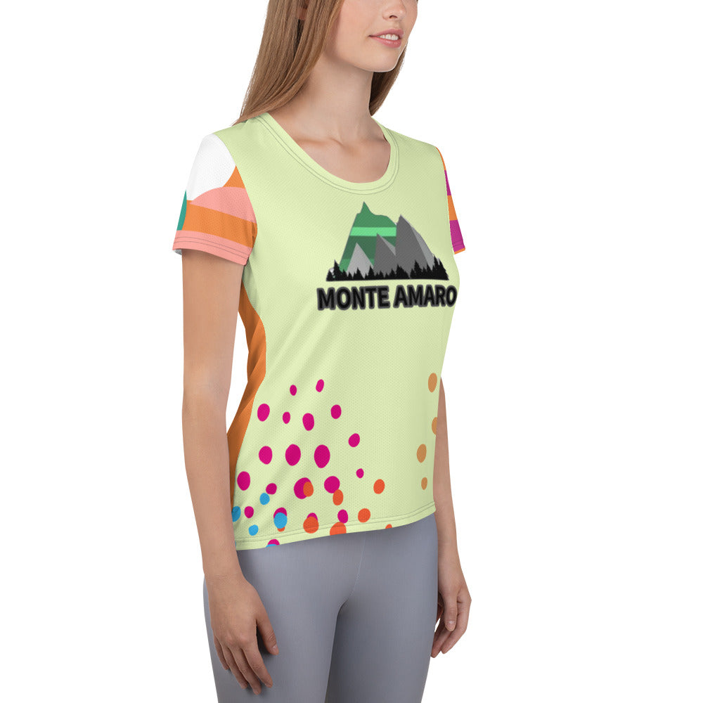 Pure nature project shirt Women's Athletic T-shirt Monte Amaro