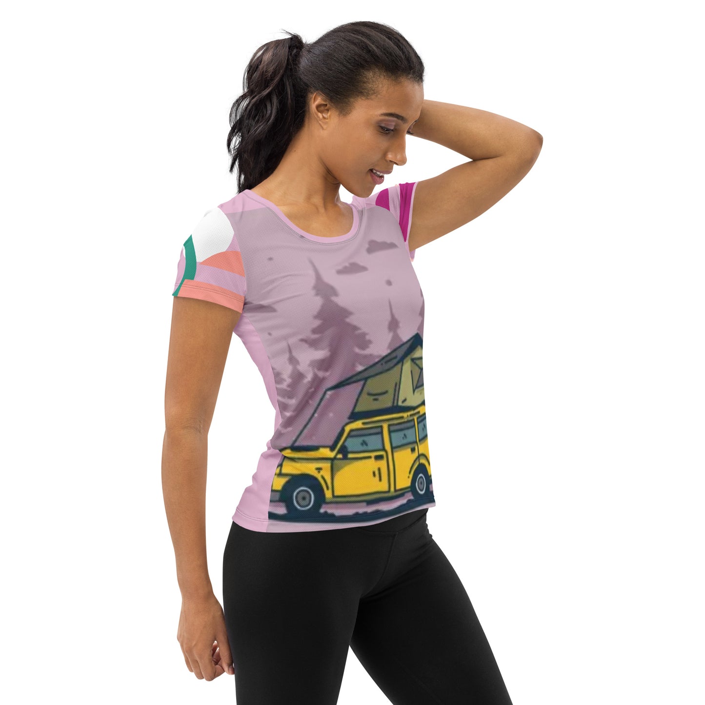 Pure nature project ahirt Women's Athletic T-shirt holiday