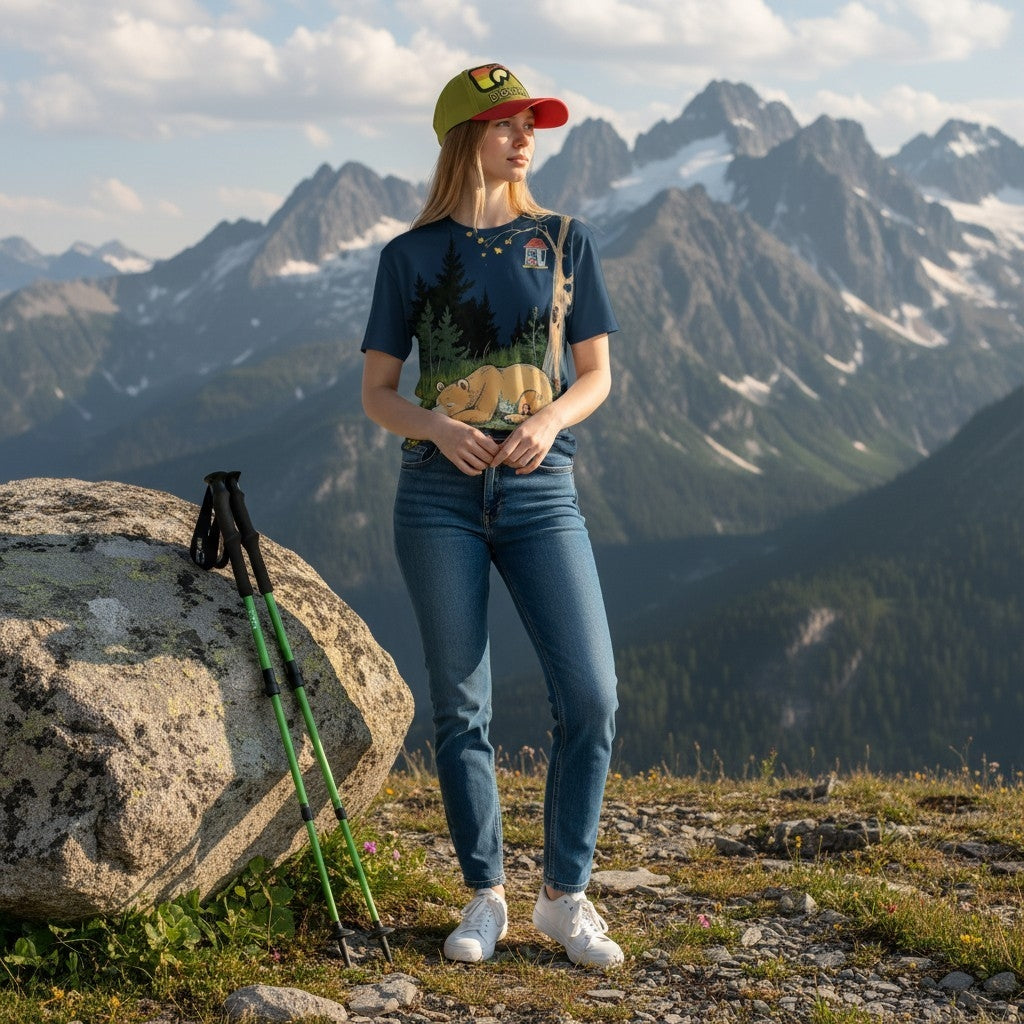 SHERPA orso 🐻 light shirt donna