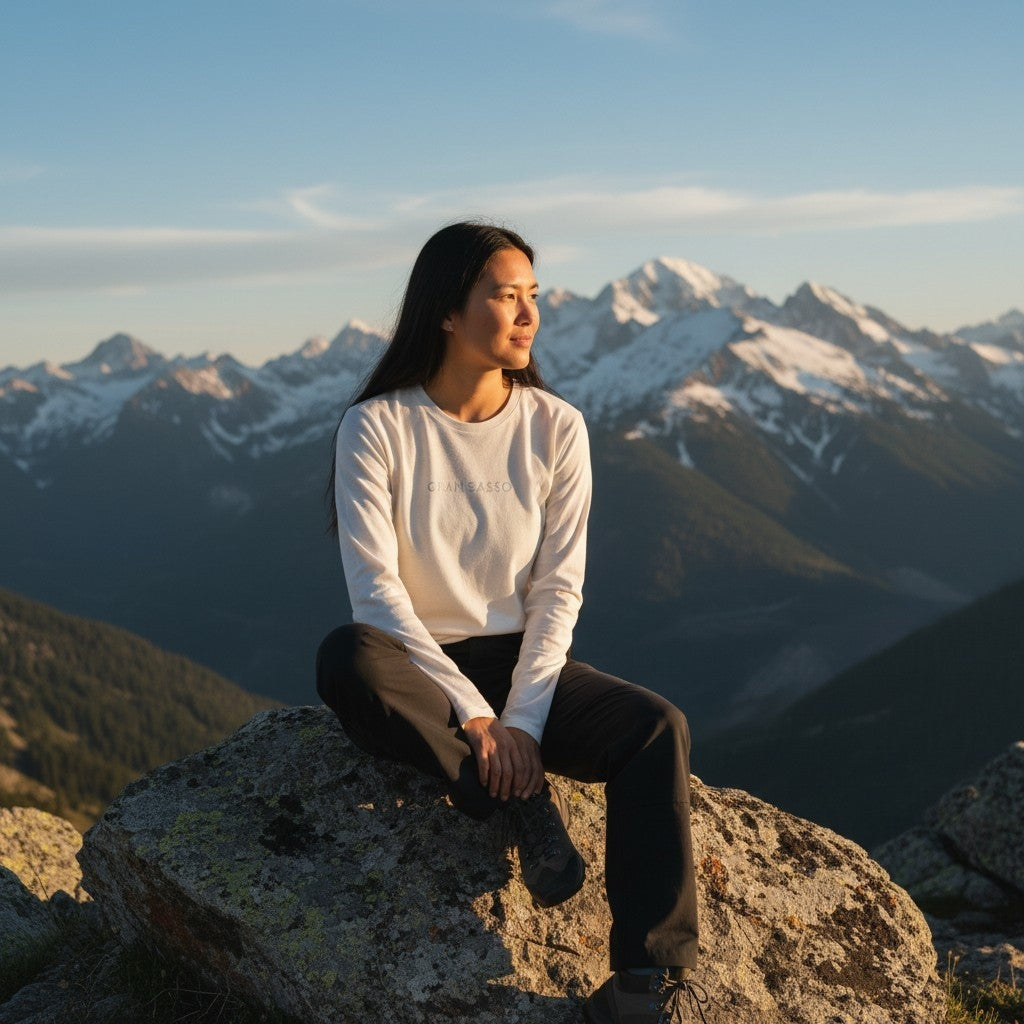 SHERPA shirt long  merino & lyocell
