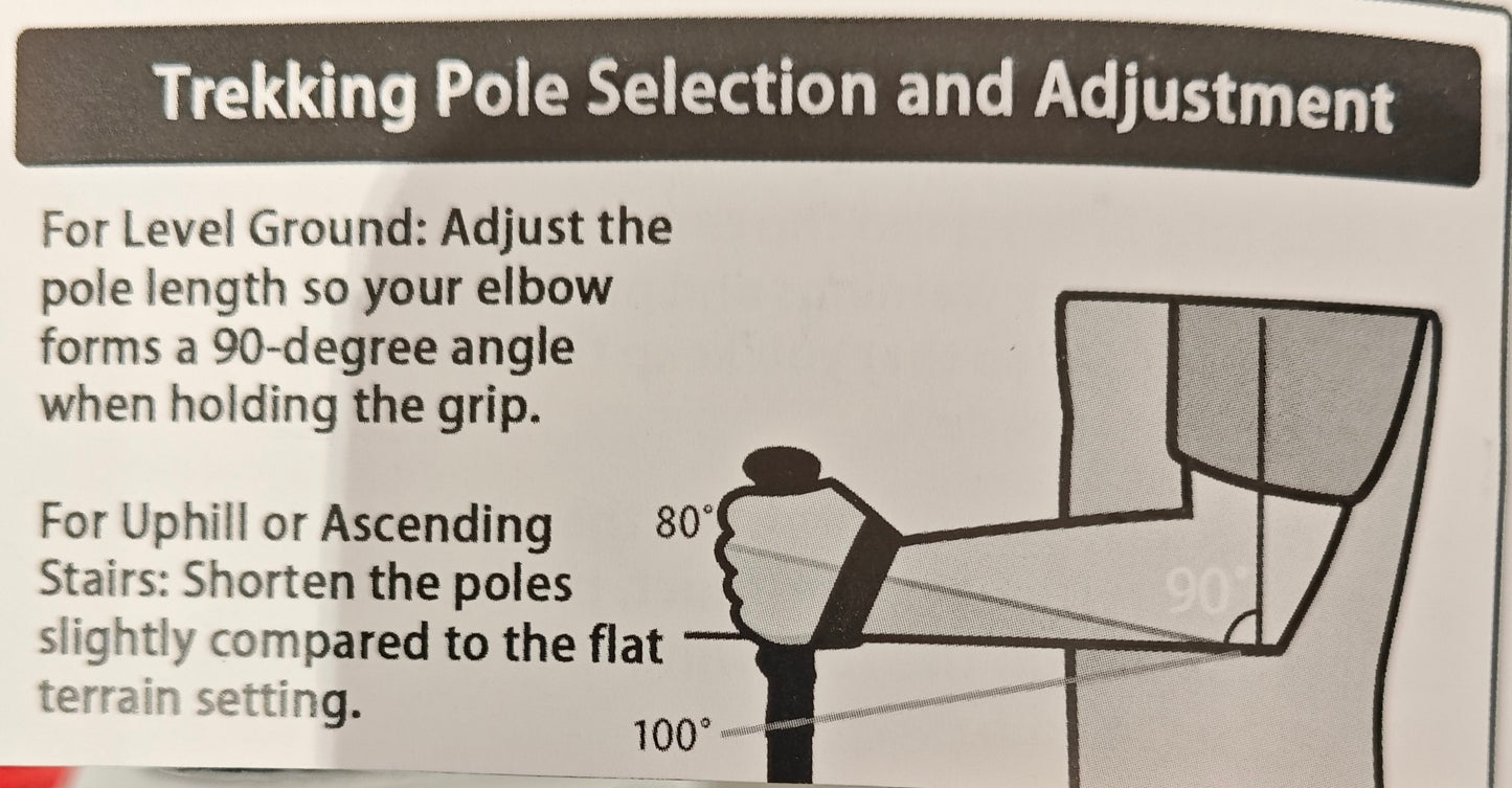 YAK trekking carbon poles