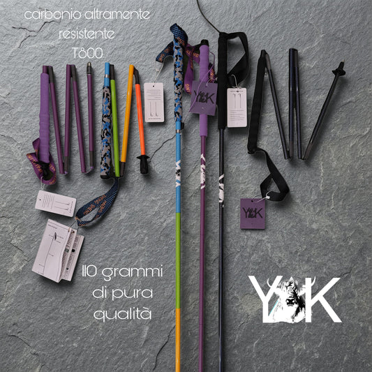 YAK trekking carbon poles