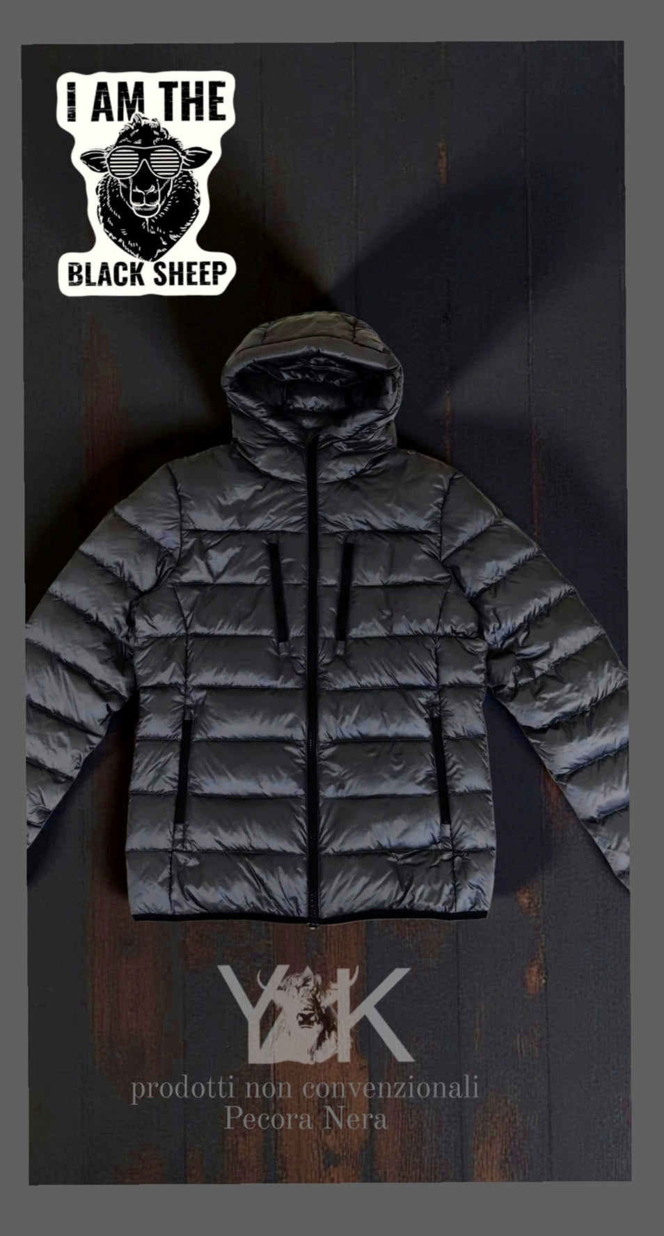 YAK pecora nera Down Jkt man tailored