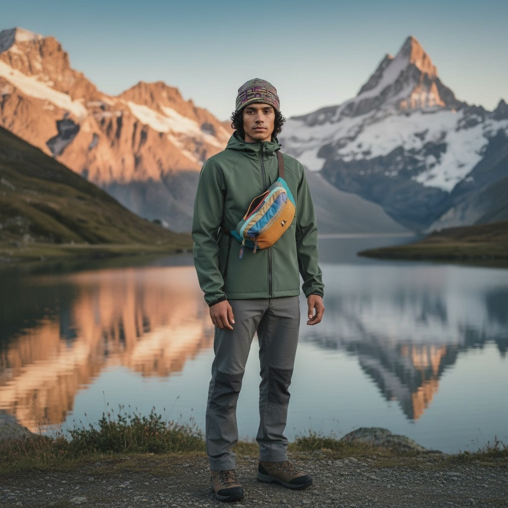 YAK marsupio, tracolla light tecnico nylon