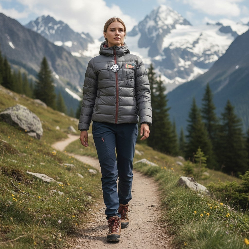 SHERPA Val Fondillo jkt  Down 850+ fill 95/5 white goose and feather responsible RDS unisex