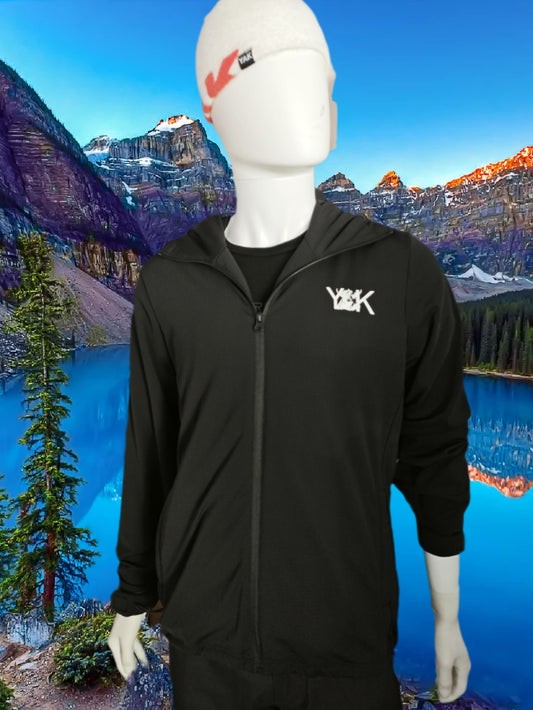 YAK Mürren hoody jkt Tessuto m.i.t.i. 🇮🇹THERMAL GRID ECO