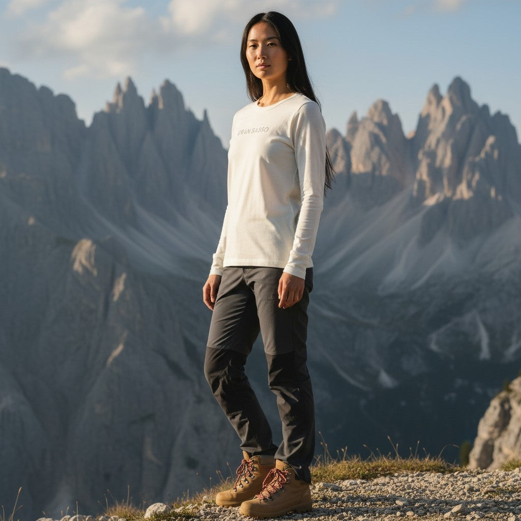 SHERPA shirt long  merino & lyocell