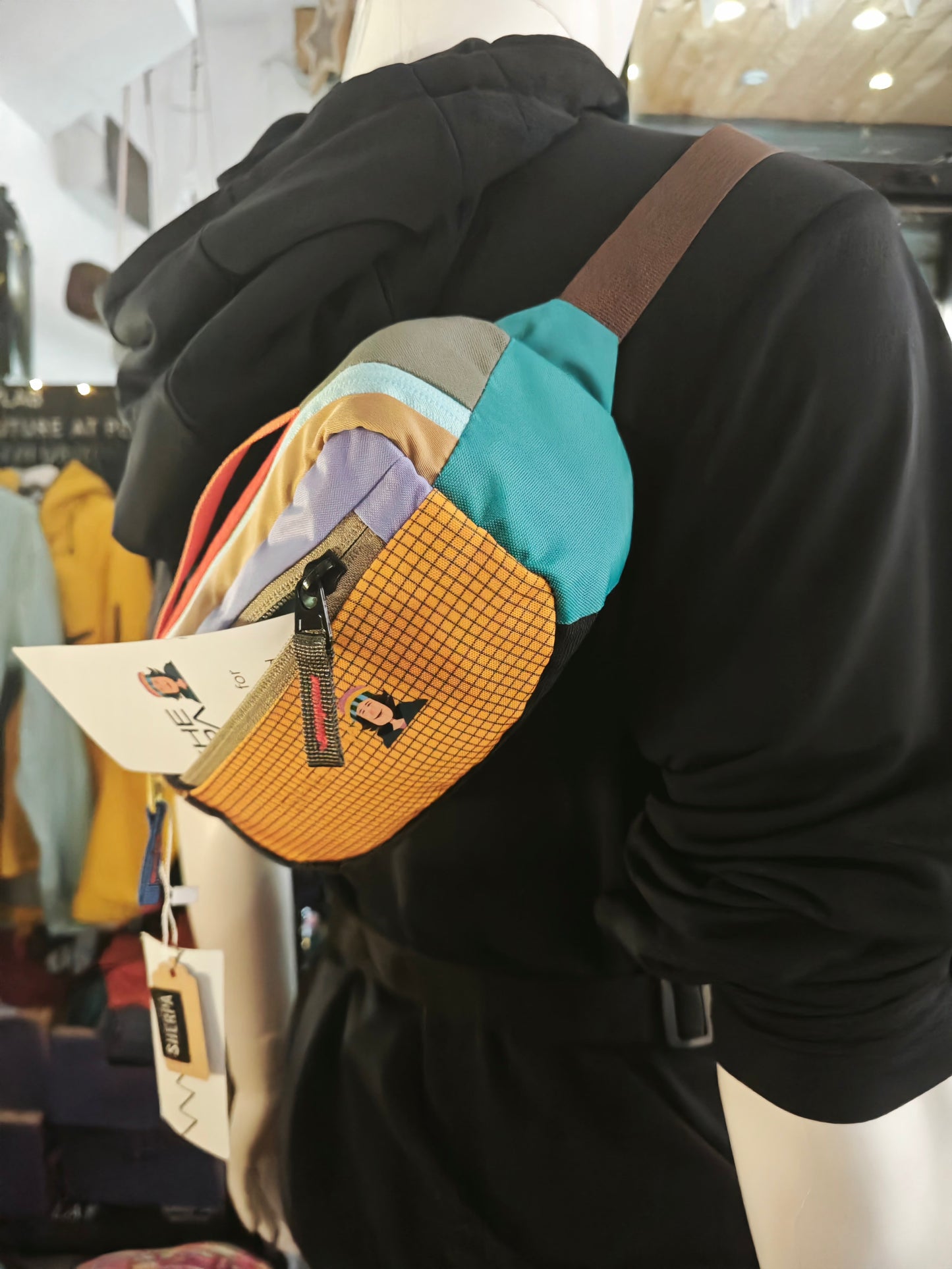 COND'RYX marsupio, tracolla light tecnico nylon