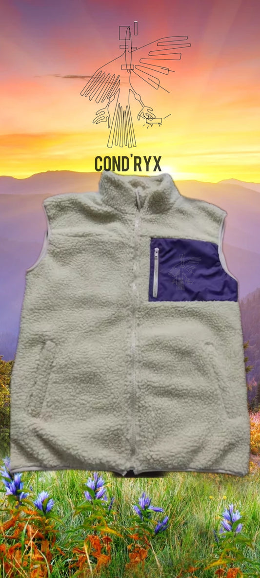 COND'RIX smanicato poliestere SHERPA pelo lungo