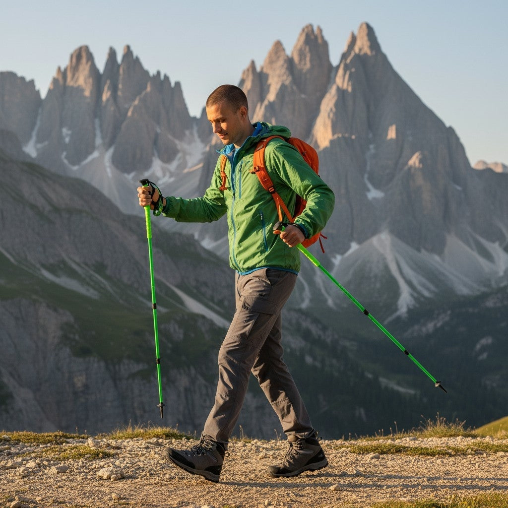 YAK trekking carbon poles
