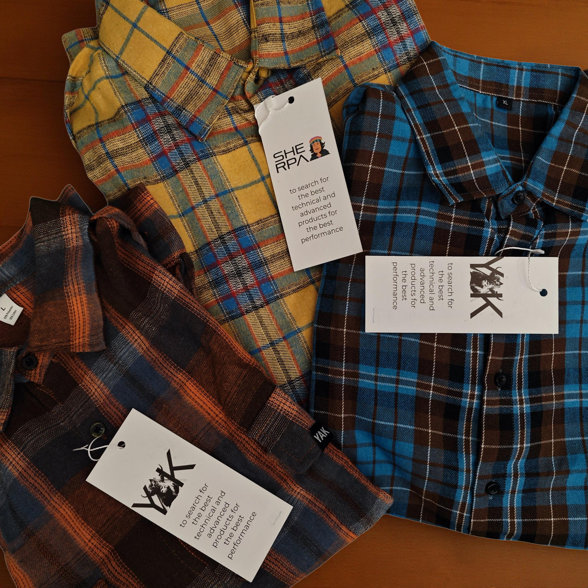 YAK camicia tech Mountain