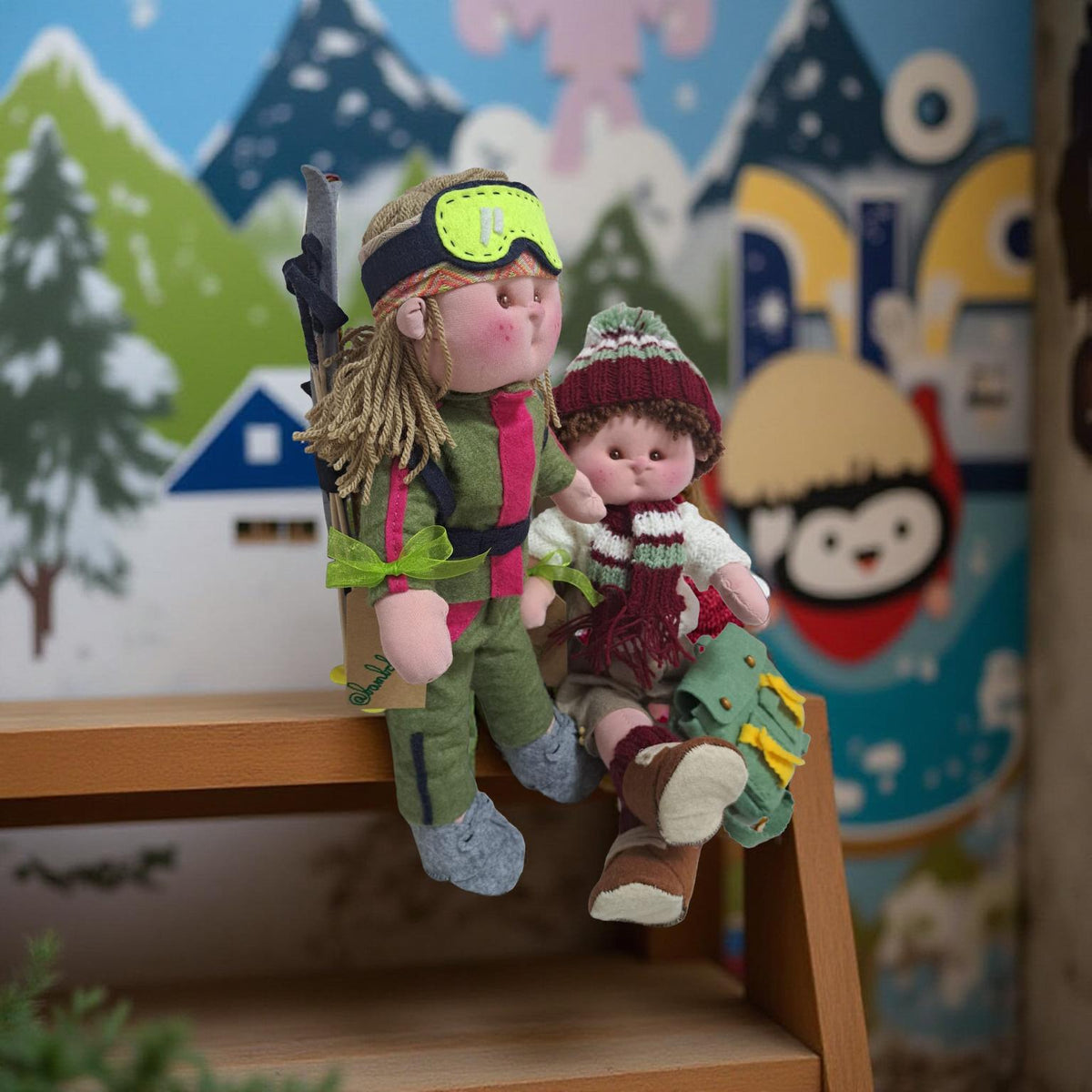 handmade Italy mountain lovely dolls